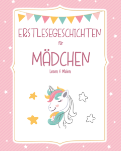 Lesen und Malen Buch für Kinder Mädchen