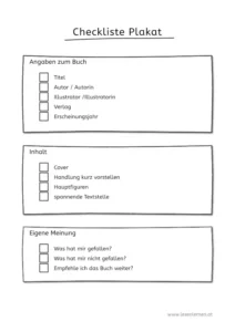 Buchvorstellung: Checkliste Plakat