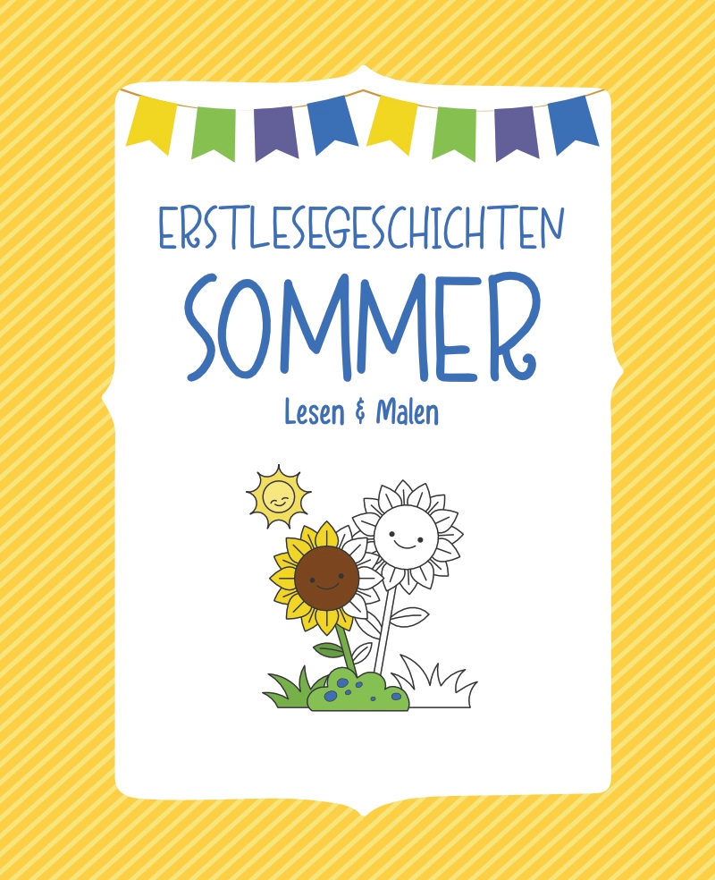 Buchcover: Erstlesegeschichten Sommer. Lesen und Malen