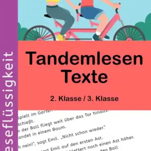 Tandemlesen – Texte: 2. / 3. Klasse