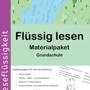 Flüssig lesen – Materialpaket Grundschule