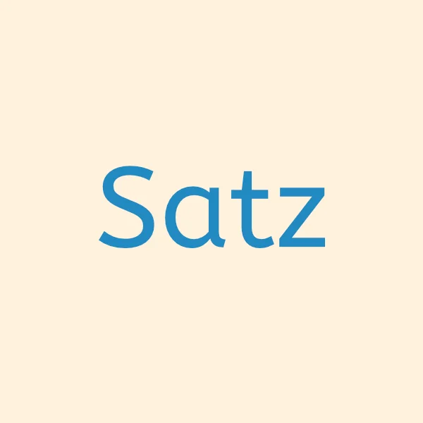 Satz als Symbol für Satzverstehen
