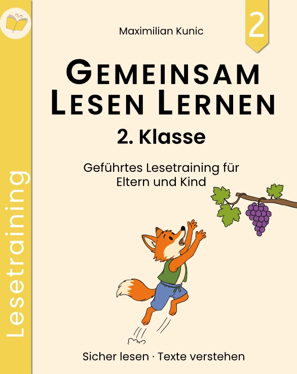Cover Leselernheft: Gemeinsam lesen lernen 2. Klasse