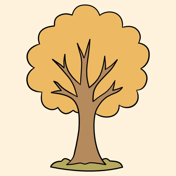 Baum im Herbst